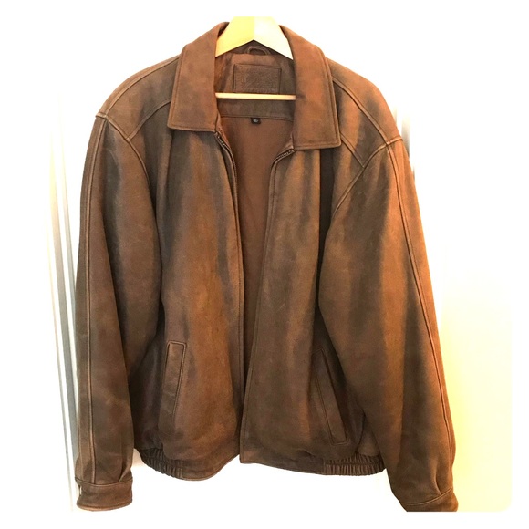 croft & barrow Other - C&B: Leather bomber jacket